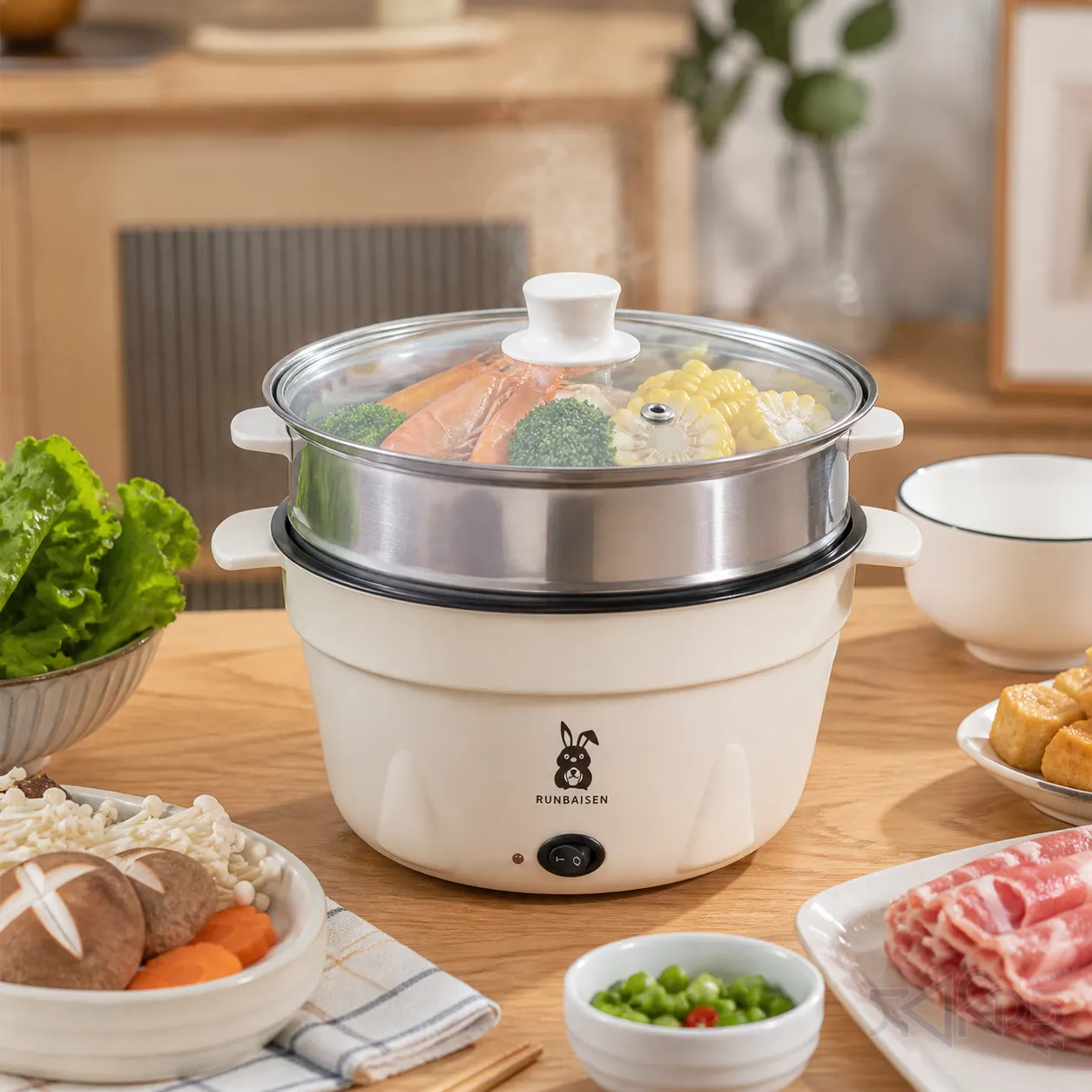 Electric Cooking Pot 5.5L - 9
