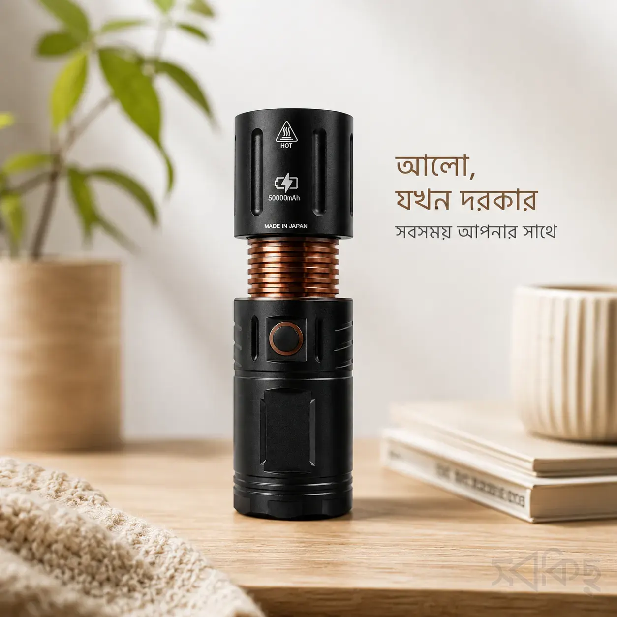 High-Powered Multi-Purpose Flashlight 50000mAh - 2
