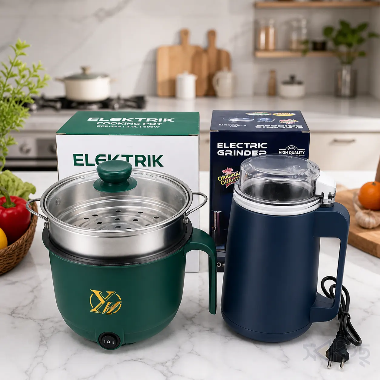 Elektrik Electric Cooker and Grinder - 2