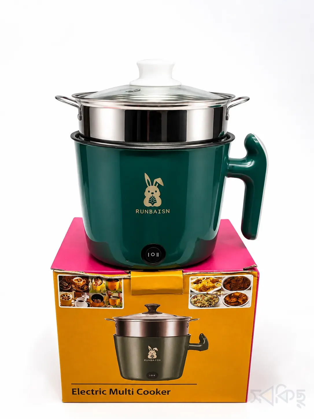 RUNBAISEN Multi Cooker 1.9 Liter Green - 2