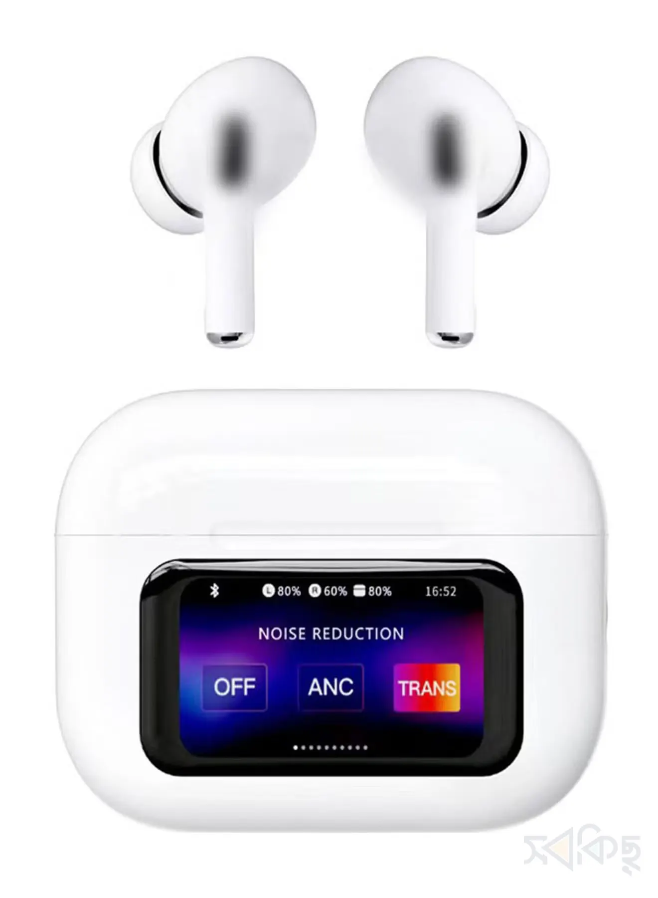 A9 Pro Wireless Earbuds ANC Touch Screen - 4