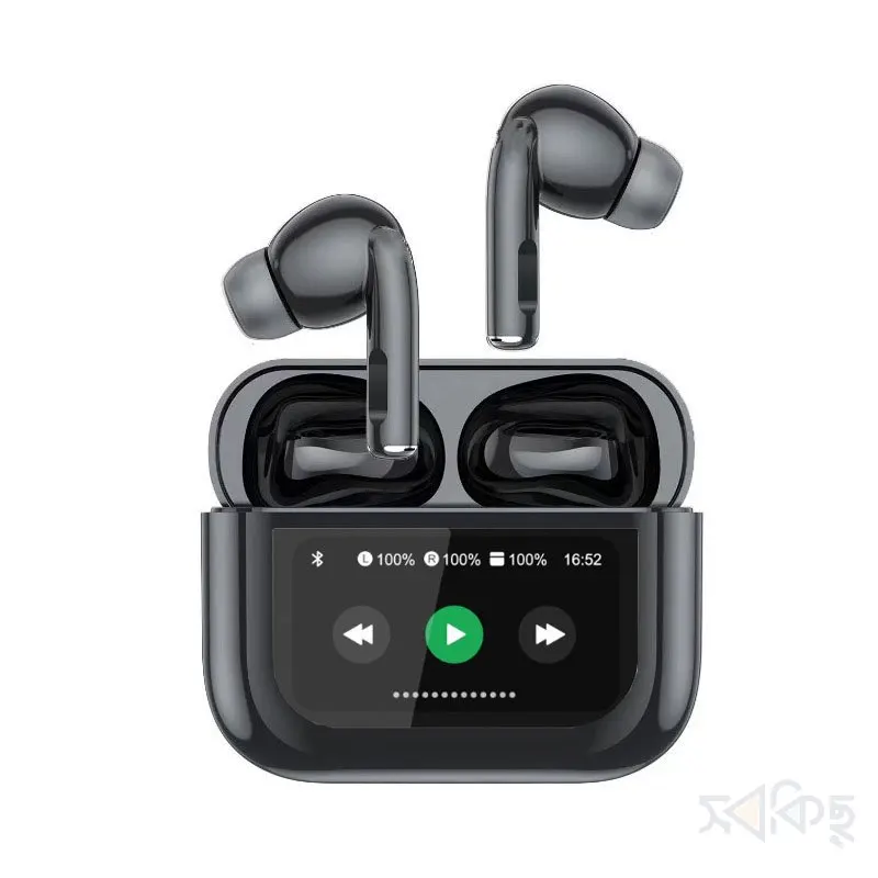 A9 Pro Wireless Earbuds ANC Touch Screen - 2